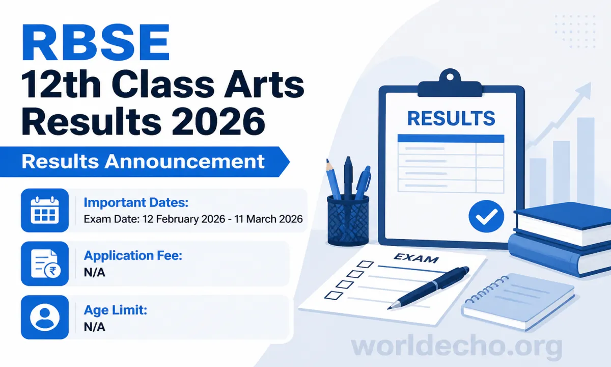 RBSE 12th Class Arts Results 2026
