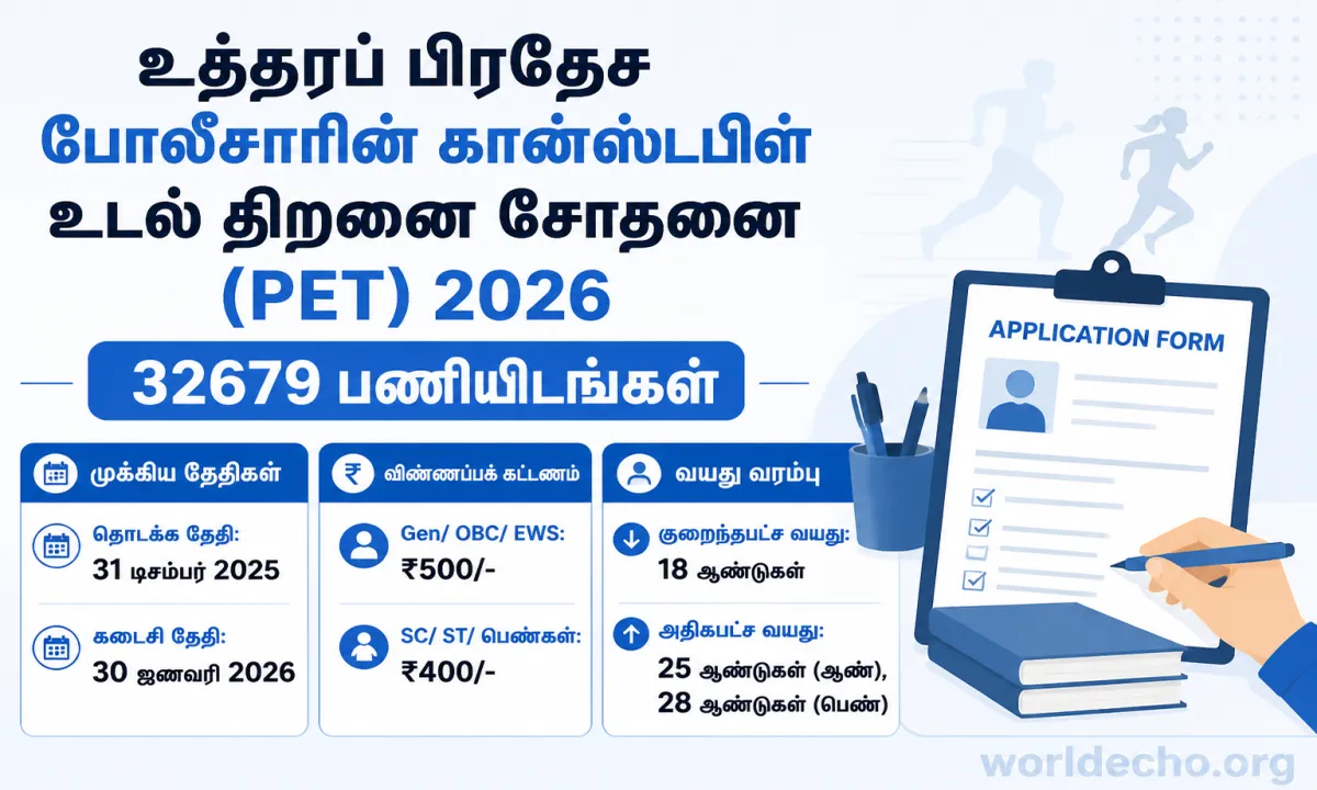 Uttar Pradesh Police Constable Physical Efficiency Test 2026